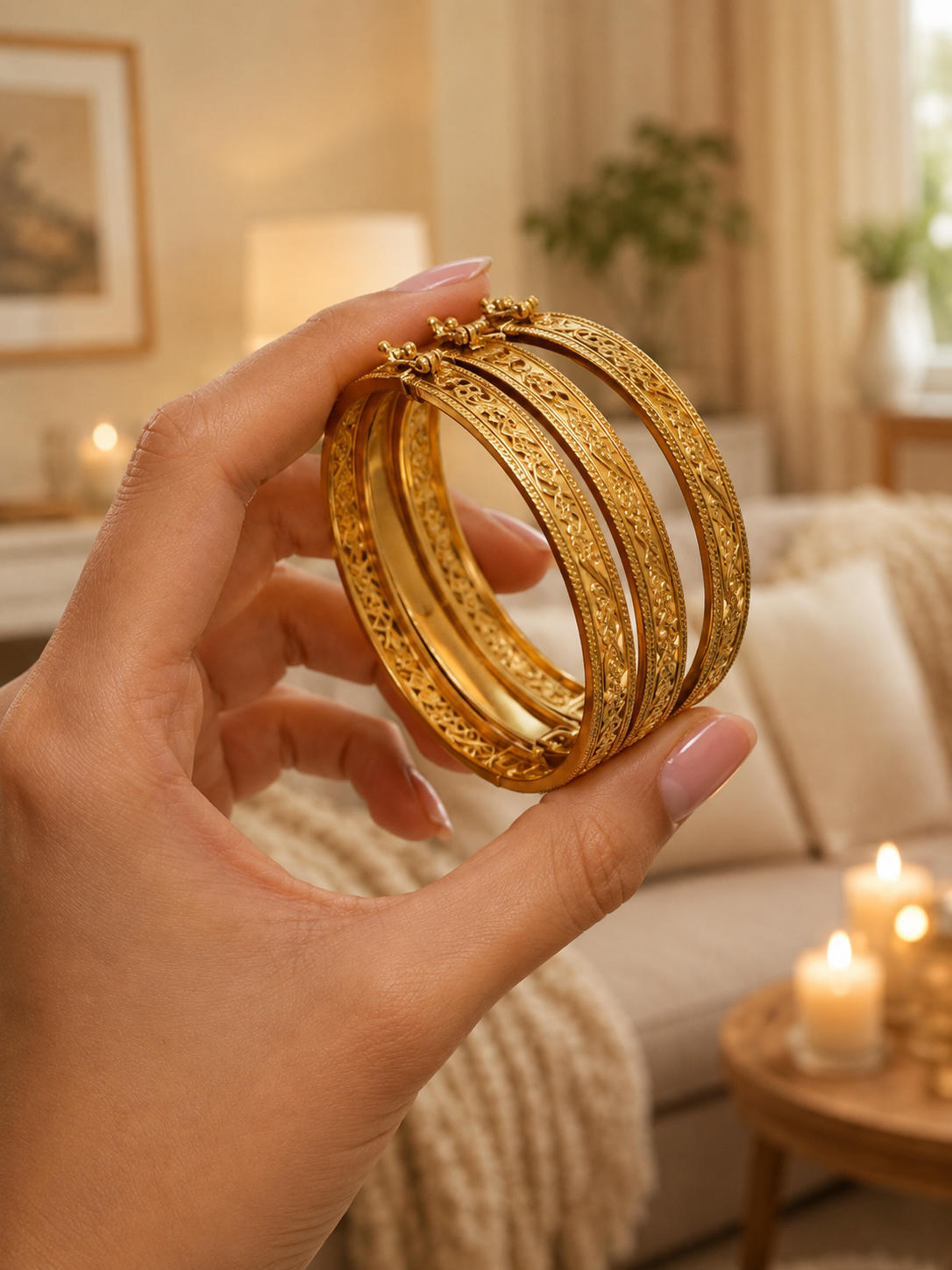 Trio Gravé Bangles